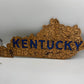 Kentucky County Map Sign KY State Map Wood Wall Art Laser Cut
