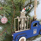 Kentucky Wildcat Old Truck Big Blue Nation Christmas Ornament KY Tree Decor