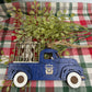 Kentucky Wildcat Old Truck Big Blue Nation Christmas Ornament KY Tree Decor