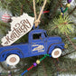 Kentucky Old Truck Christmas Ornament KY Home Sweet Home Blue Tree Decor