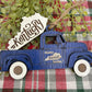 Kentucky Old Truck Christmas Ornament KY Home Sweet Home Blue Tree Decor