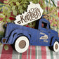 Kentucky Old Truck Christmas Ornament KY Home Sweet Home Blue Tree Decor