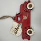 Ohio Old Truck State Pride Red Christmas Ornament Tree Decor