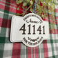Zip Code Ornament for Christmas Ornament for Home Ornament Hometown Gift for New Home Zip Code