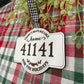 Zip Code Ornament for Christmas Ornament for Home Ornament Hometown Gift for New Home Zip Code