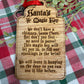 Santa’s Magic Key Ornament | Laser Engraved Wood Tag & Metal Key | No Chimney Christmas Tradition for Kids