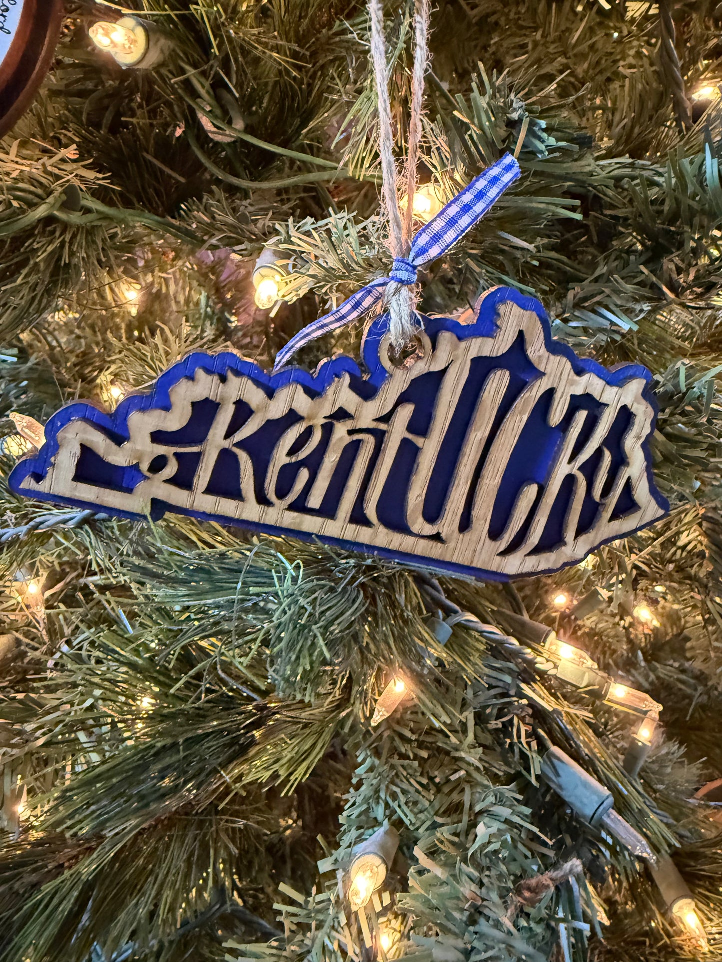 Kentucky Blue Christmas Ornament for your Kentucky Tree!!