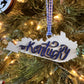 Kentucky Blue & White Christmas Ornament for your Kentucky Tree!