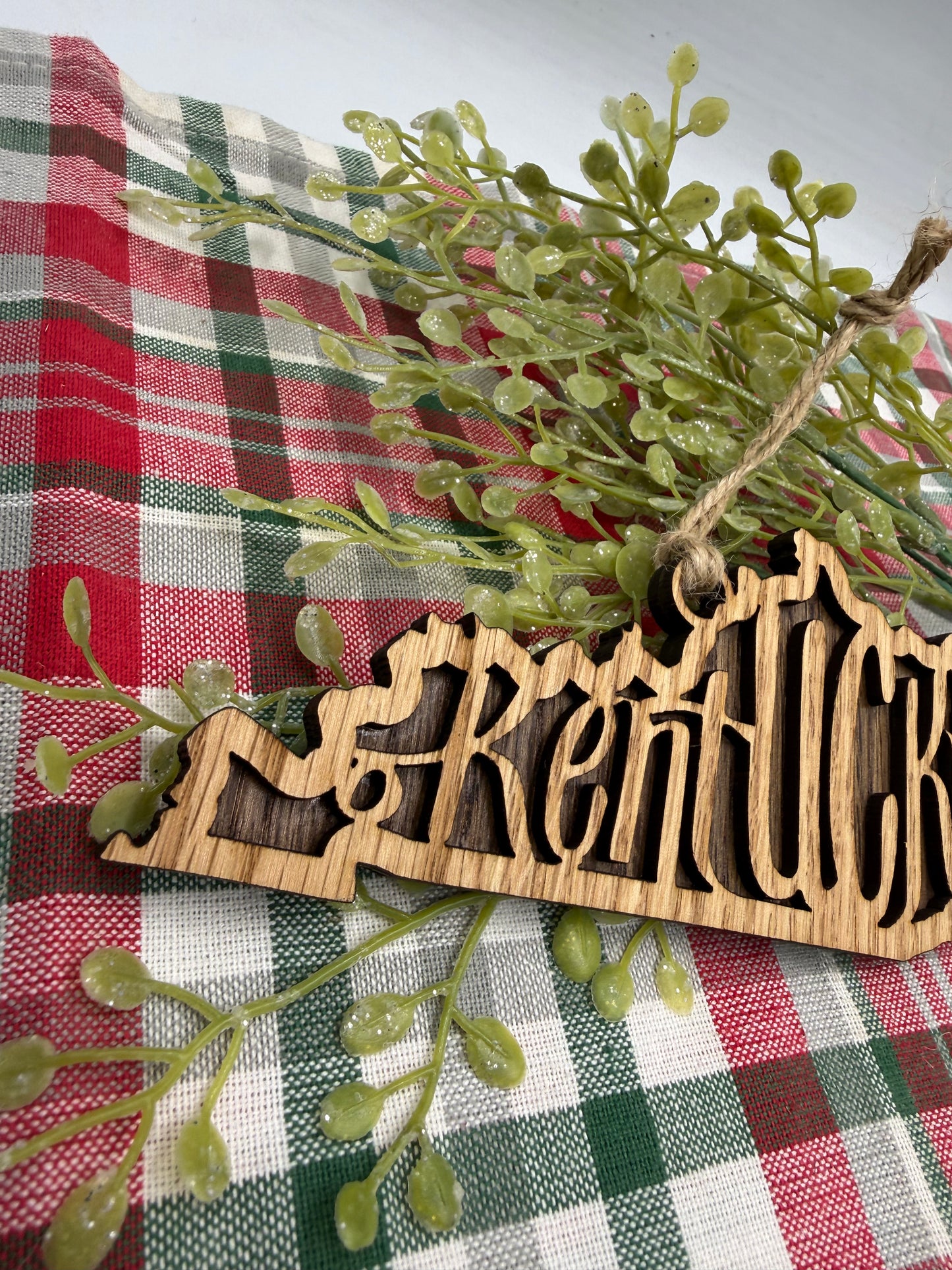 Kentucky Wood Christmas Ornament for your Kentucky Tree!!