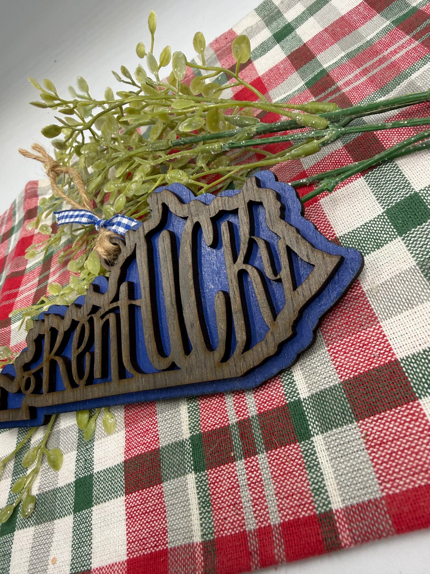 Kentucky Blue and Gray Christmas Ornament for your Kentucky Tree!!