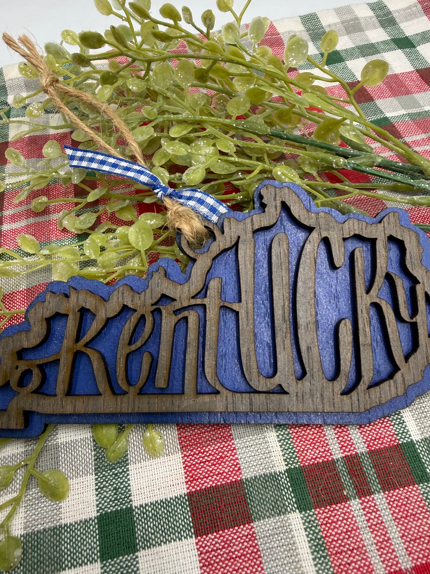 Kentucky Blue and Gray Christmas Ornament for your Kentucky Tree!!