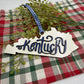 Kentucky Blue & White Christmas Ornament for your Kentucky Tree!