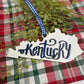 Kentucky Blue & White Christmas Ornament for your Kentucky Tree!