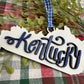Kentucky Blue & White Christmas Ornament for your Kentucky Tree!
