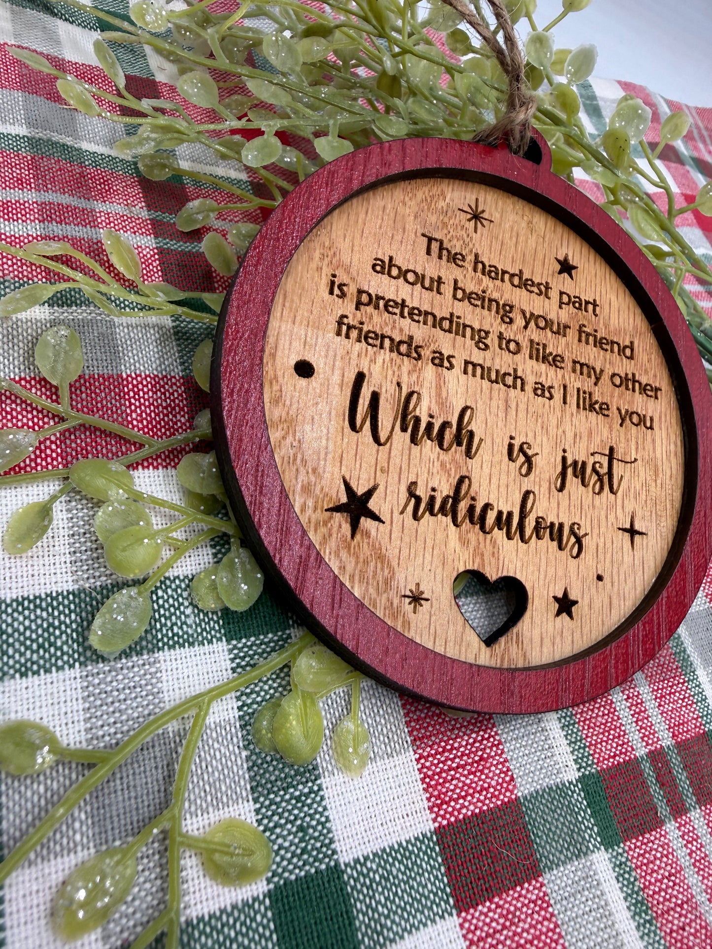 Best Friend Ornament Gift for Your Bestie BFF Christmas