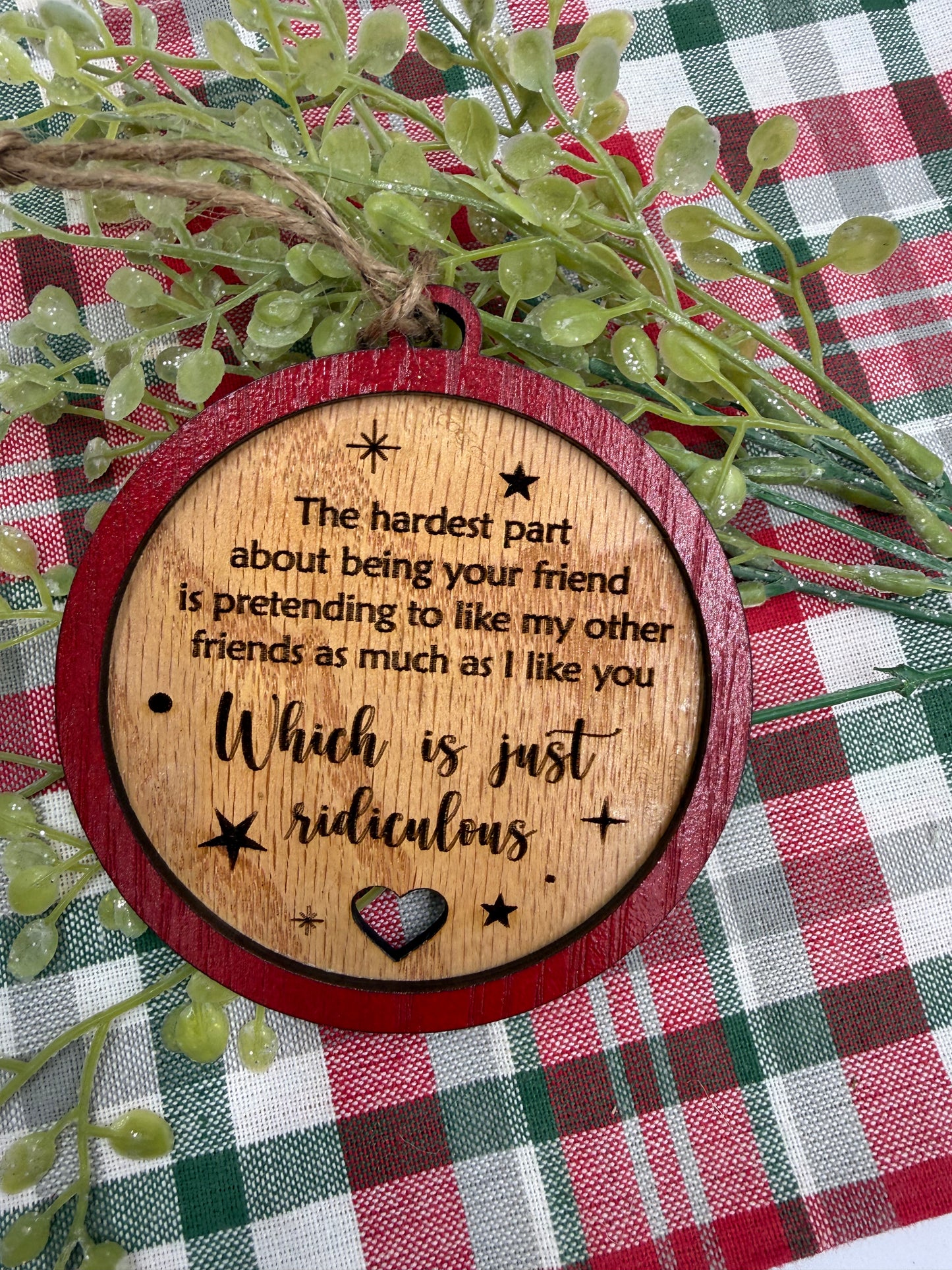 Best Friend Ornament Gift for Your Bestie BFF Christmas