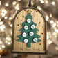 Personalized Family Christmas Tree Ornament Customized Laser Cut Wooden Decor Holiday Keepsake