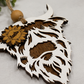Personalized Highland Cow Car Charm