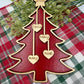 Original photograph of personalized family tree ornament