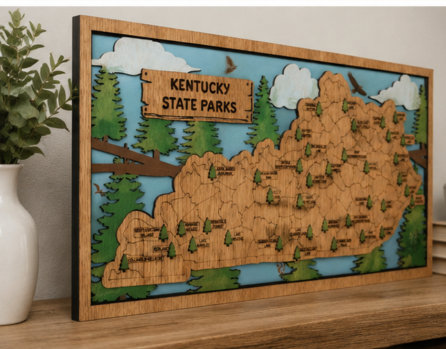 Kentucky State Parks Tracker Map