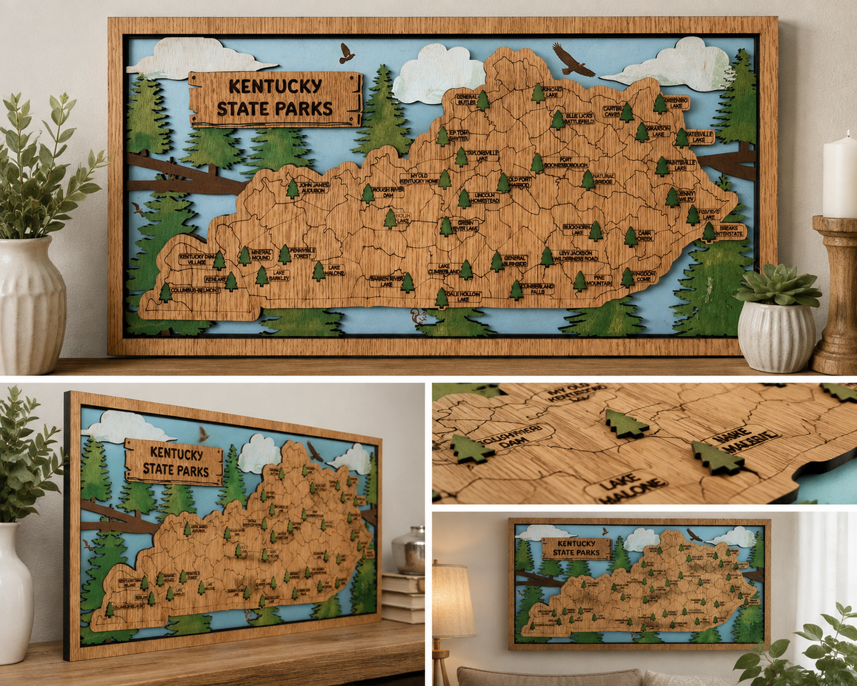 Kentucky State Parks Tracker Map