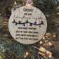 Friendship Christmas Lights Ornament Gift for Your Friends