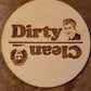 Dishwasher Magnet - Grease Inspired Sandy & Danny - Clean Dirty