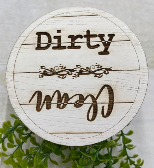 Vintage Wife Dirty Clean Dishwasher magnet – American Brand Studio