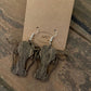 Cow Head Farm Girl Wooden Laser Engraved Earrings - Whimsical & Fun!