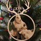 Sportsman's Christmas Ornament - Hunting & Fishing - Deer Elk Fish Christmas Gift